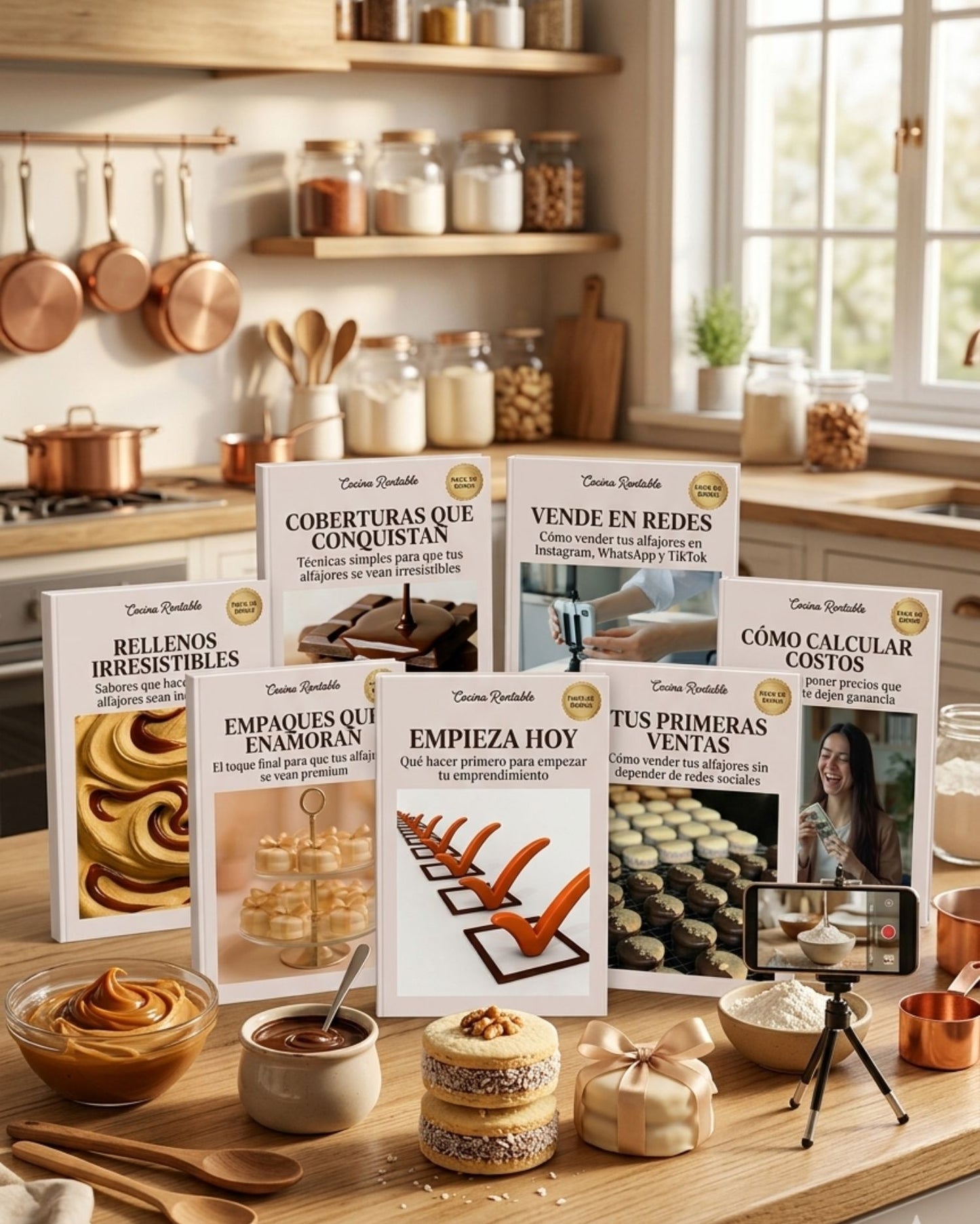 ALFAJORES QUE VENDEN + 8 BONUS DE REGALO